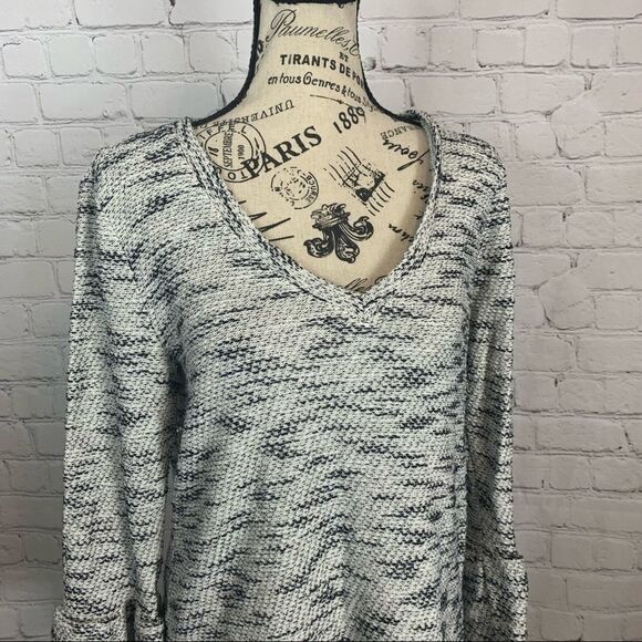 Ann Taylor LOFT Outlet Women Gray Pullover Sweater Extra small - Picture 2 of 6